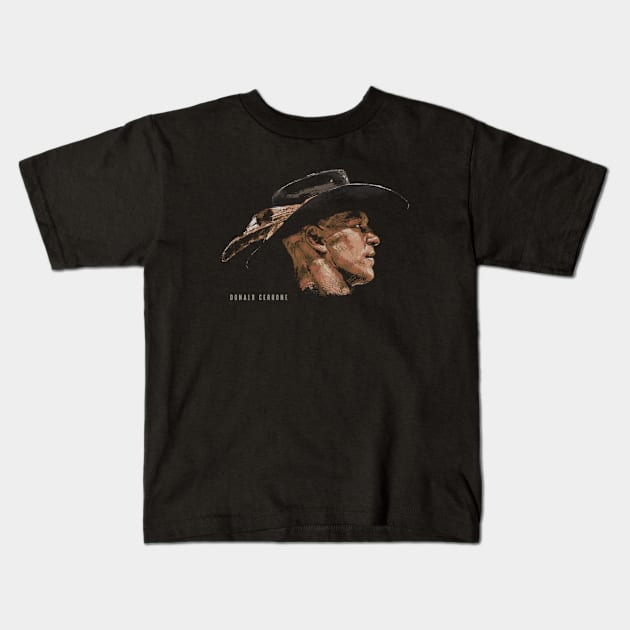 Donald Cerrone Portrait Kids T-Shirt by ganisfarhan